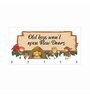 Motivational Quotes Visaya Multicolour Mdf Wall Hanging With 5 Hooks Key Holder