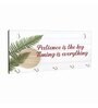 Motivational Quotes Vienna Multicolour Mdf Wall Hanging With 5 Hooks Key Holder