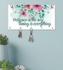 Motivational Quotes Loures Multicolour Mdf Wall Hanging With 5 Hooks Key Holder