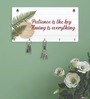 Motivational Quotes Vienna Multicolour Mdf Wall Hanging With 5 Hooks Key Holder