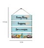Motivational Quotes Multicolour MDF Wall Hanging