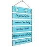 Motivational Quotes Multicolour MDF Wall Hanging