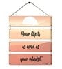 Motivational Quotes Multicolour MDF Wall Hanging