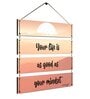 Motivational Quotes Multicolour MDF Wall Hanging
