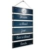Motivational Quotes Multicolour MDF Wall Hanging
