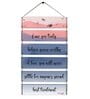 Motivational Quotes Multicolour MDF Wall Hanging
