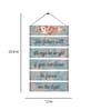 Motivational Quotes Multicolour MDF Wall Hanging