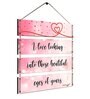Motivational Quotes Multicolour MDF Wall Hanging