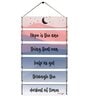 Motivational Quotes Multicolour MDF Wall Hanging