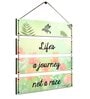 Motivational Quotes Multicolour MDF Wall Hanging