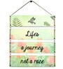 Motivational Quotes Multicolour MDF Wall Hanging