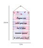Motivational Quotes Multicolour MDF Wall Hanging