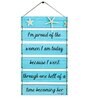 Motivational Quotes Multicolour MDF Wall Hanging