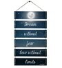 Motivational Quotes Multicolour MDF Wall Hanging