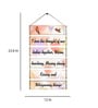 Motivational Quotes Multicolour MDF Wall Hanging