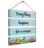 Motivational Quotes Multicolour MDF Wall Hanging