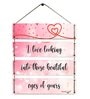 Motivational Quotes Multicolour MDF Wall Hanging