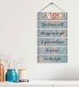 Motivational Quotes Multicolour MDF Wall Hanging
