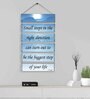 Motivational Quotes Sky Blue MDF Wall Hanging