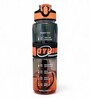Motivational Sipper Water Bottle with Capacity Markings & Silicone Grip, 700 ml