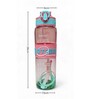 Motivational Sipper Water Bottle with Capacity Markings & Silicone Grip, 700 ml