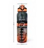 Motivational Sipper Water Bottle with Capacity Markings & Silicone Grip, 700 ml