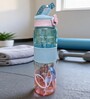 Motivational Sipper Water Bottle with Capacity Markings & Silicone Grip, 700 ml