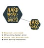 Set of 13 Hard Work Success Motivational Wooden Wall Arts