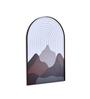 Mountain Arch Brown Engineered Wood Wall Decor