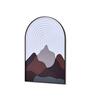 Mountain Arch Brown Engineered Wood Wall Decor
