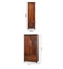 Mourya 2 Door Wardrobe In Brown Color