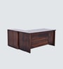 Mourya Executive Desk In Brown Finish