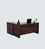 Mourya Executive Desk In Brown Finish