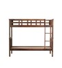 Mourya Wooden Bunk Bed In Brown Finish