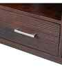 Mourya Wooden TV Unit In Brown Finish