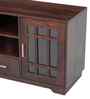 Mourya Wooden TV Unit In Brown Finish
