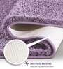 Mouve Absorbent and Quick-Dry Polyester Bath Mats 30x45 cm