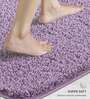 Mouve Absorbent and Quick-Dry Polyester Bath Mats 40x60 cm