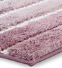 Mouve Polyester 24X16 Inches Anti-Skid  Bath Mat