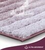 Mouve Polyester 32X20 Inches Anti-Skid  Bath Mat
