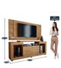 Oscar TV Unit in Burti Finish