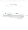 Cloud (78x36) Memory Foam Single Size Mattress Topper