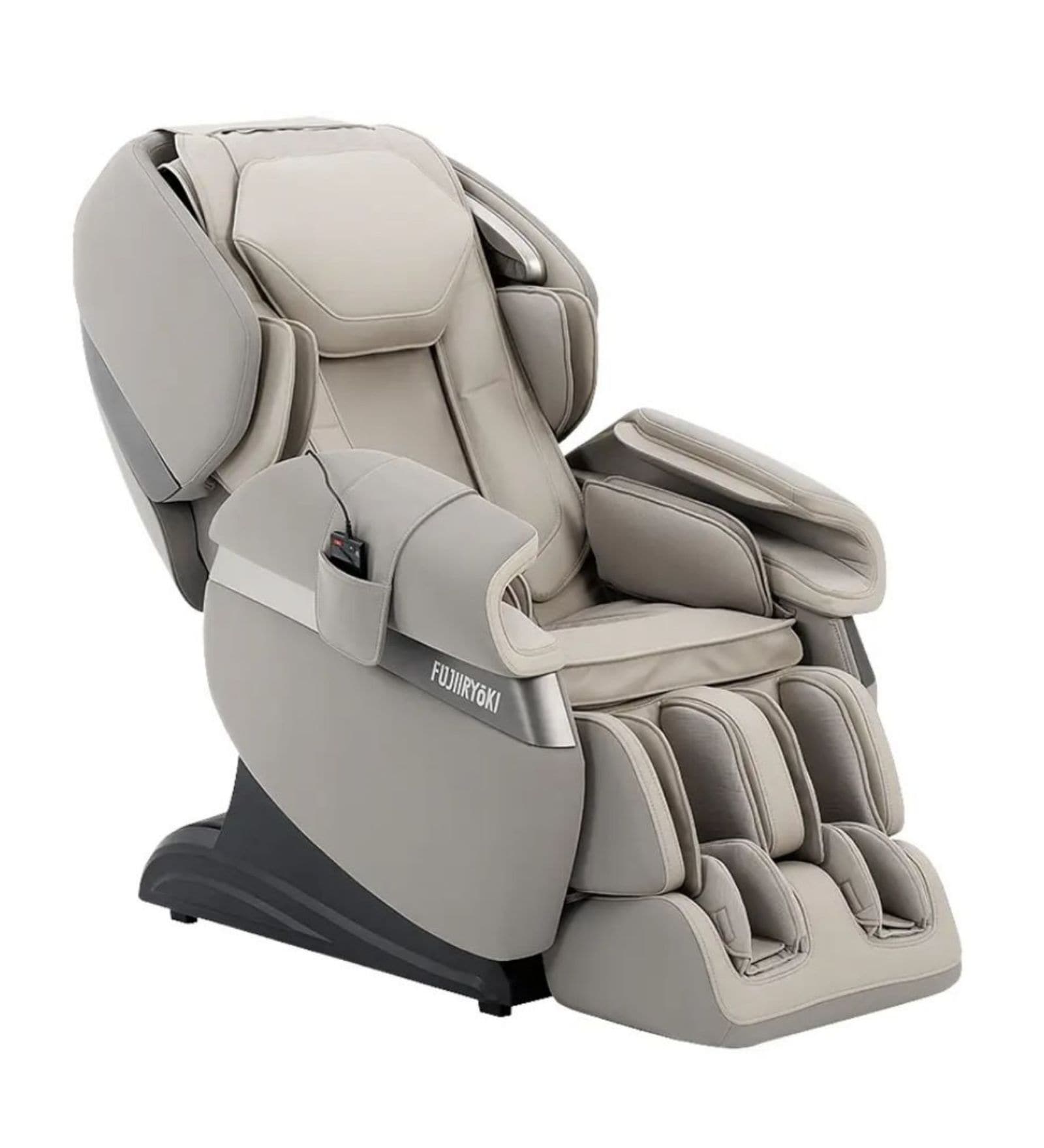 MR-6000 Premium Leather Massage Chair in Light Grey Colour