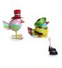 Mr. And Mrs. Sparrow Handpainteds In Metal (Set Of 2) Garden Figurine