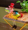 Mr. And Mrs. Sparrow Handpainteds In Metal (Set Of 2) Garden Figurine