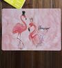 Mr.&Mrs. Flamingo Pink Colour (Set of 6) Polypropylene  Table Placemat