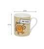 Mr. Tickle 330ml Cream & Orange Ceramic (Set of 2) Coffee Mug