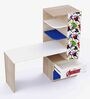 Mr Practical Avengers Kids Study Table in Oak Finish