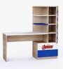Mr Practical Avengers Kids Study Table in Oak Finish