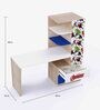 Mr Practical Avengers Kids Study Table in Oak Finish